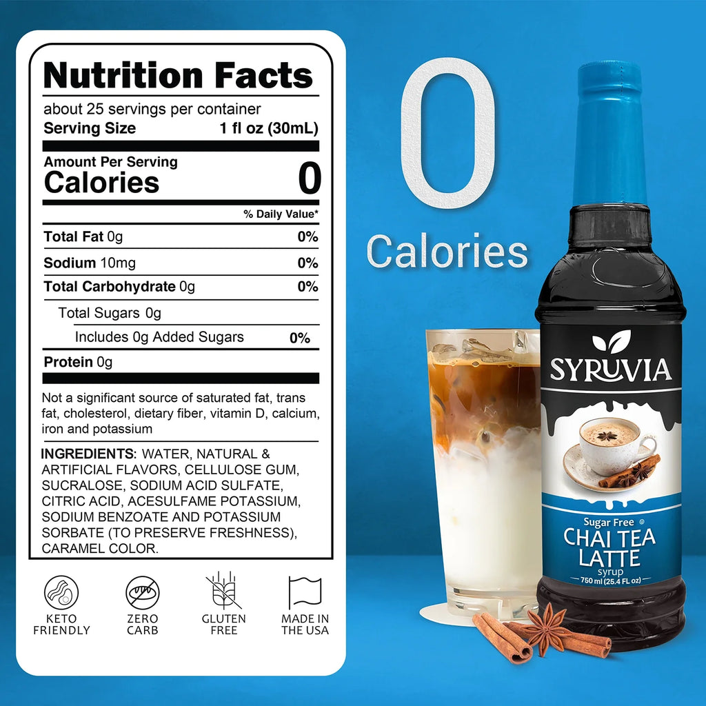 Sugar-Free Chai Tea Syrup