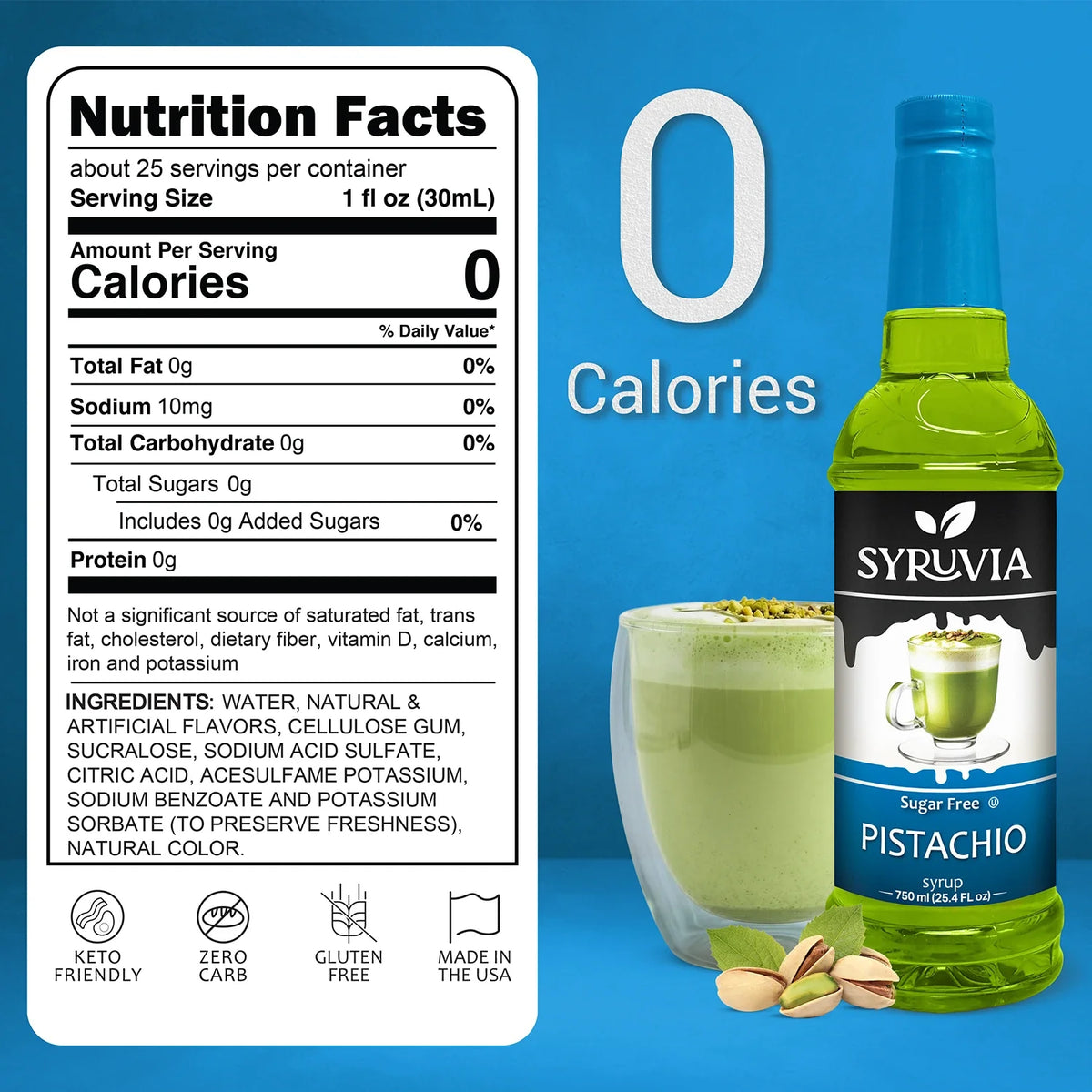 Sugar-Free Pistachio Syrup