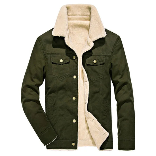 Men Winter Down Jackets And Coats Fleece Warm Parkas New Winter Male Cotton Warm Jackets Outwear Solid Casual Coats Size 6XL