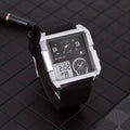 Watch Men's Western Wild Motorcycle Watch Men's and Women's Super Large dial Dominant Square Fashion Casual Couple Watch