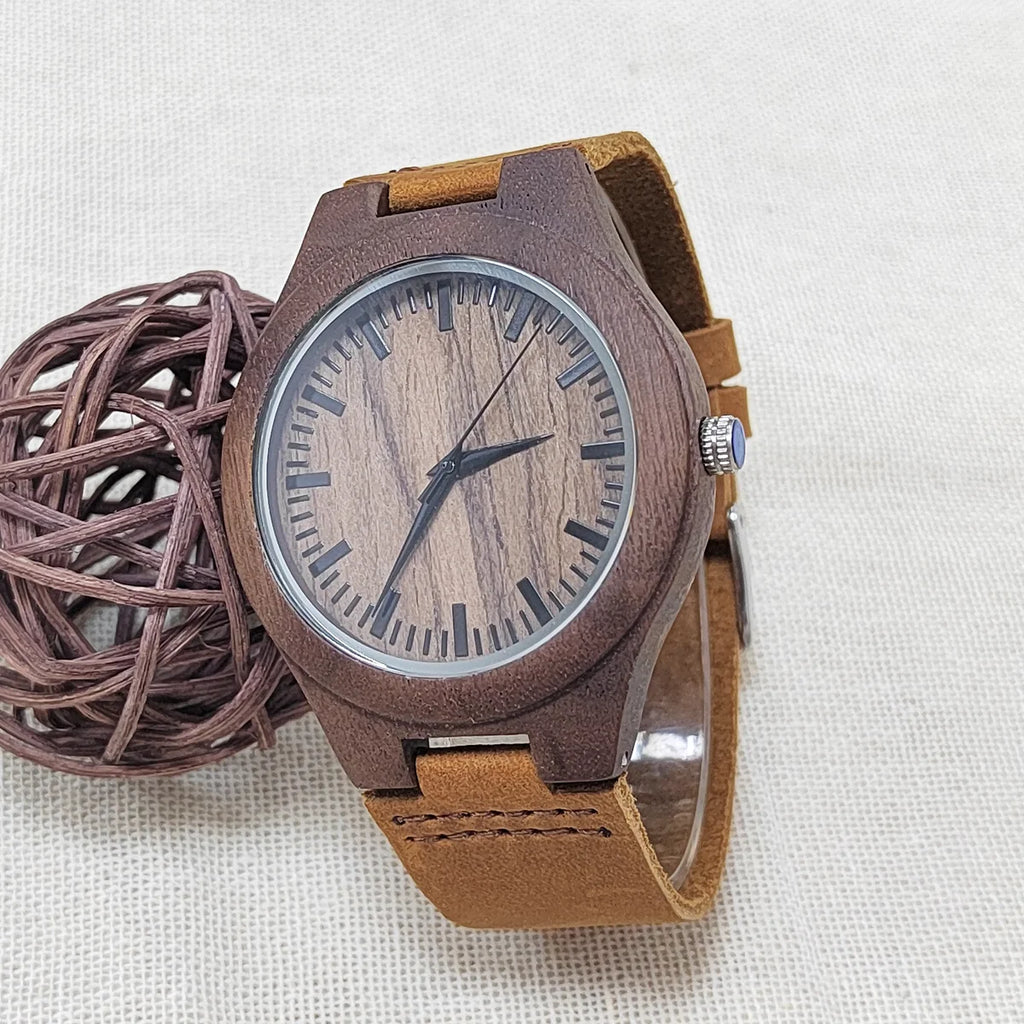 Wrist Watch Women relogio masculino Quartz Watches Men Wood Wristwatches Gifs Support Customization Wholesale Dropshipping