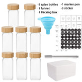 Glass spice containers