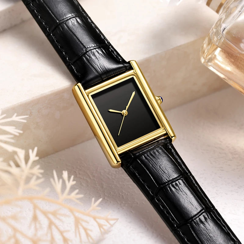 Reloj Top Brand Couple's Watches for Men and Women New Fashion Leather Strap Waterproof Quartz Wristwatch Gifts Drop Shipping