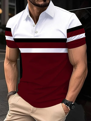 White & Burgundy