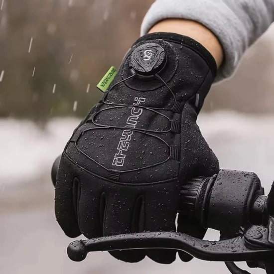 Winter Warm Gloves for Men Women Extended Thickened Windproof and Waterproof Sports Touchscreen Skiing Cycling Gloves