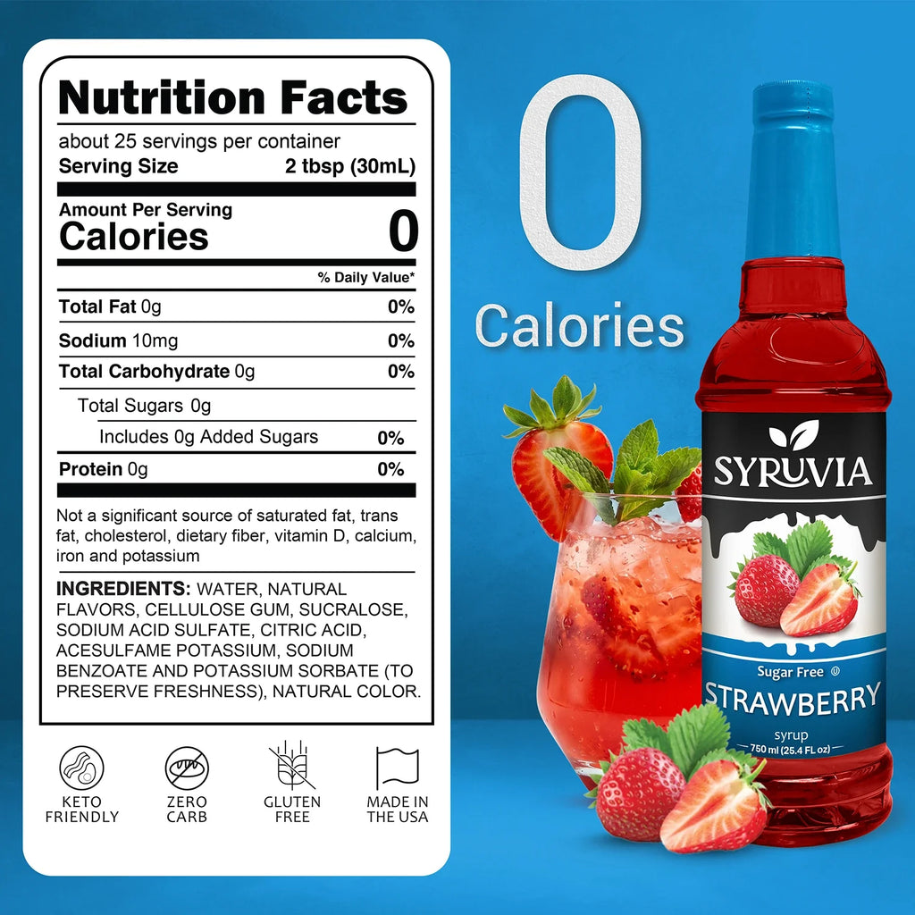 Sugar-Free Strawberry Syrup