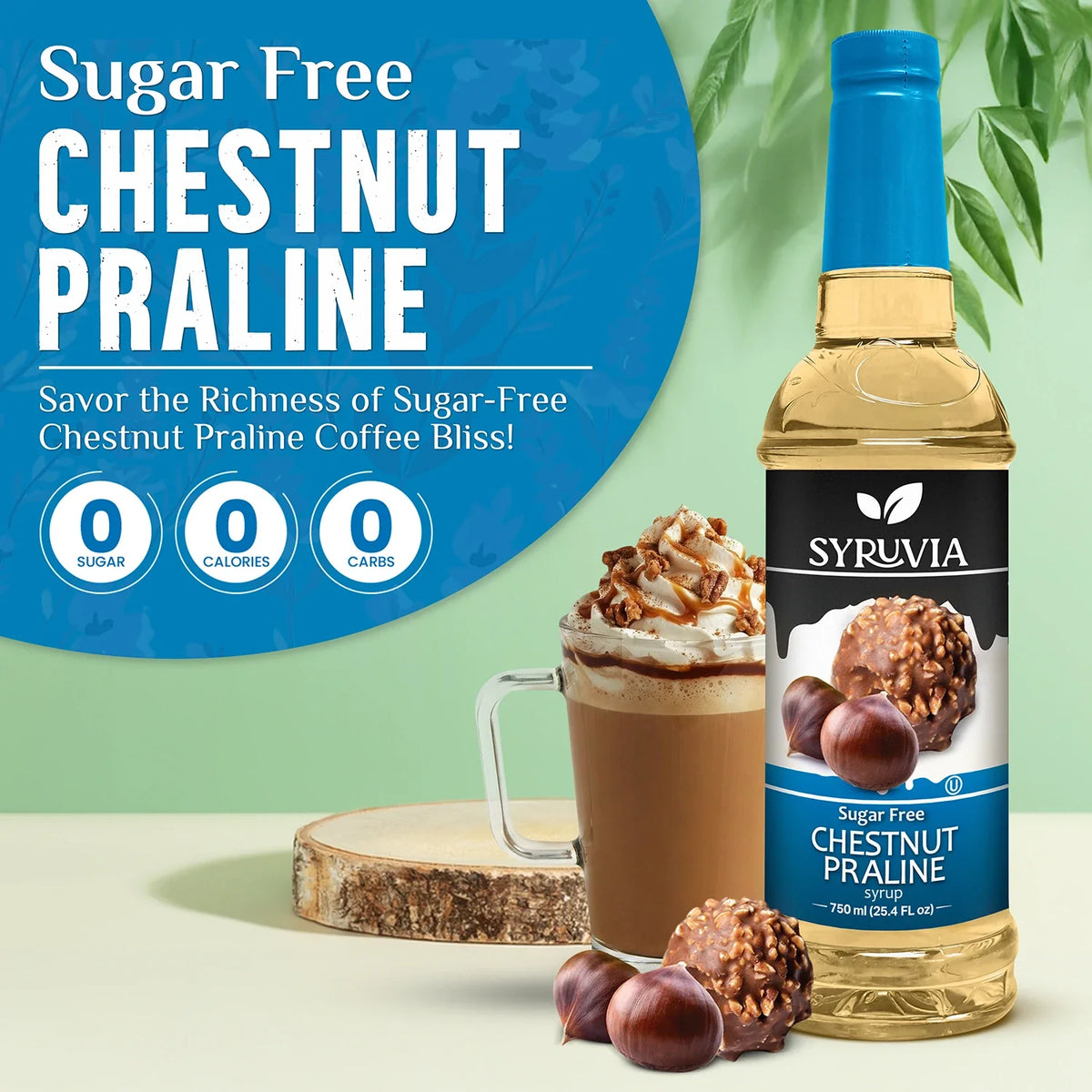 Sugar Free Chestnut Praline Syrup