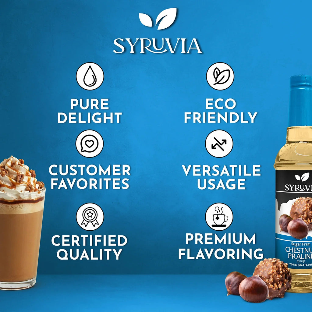 Sugar Free Chestnut Praline Syrup