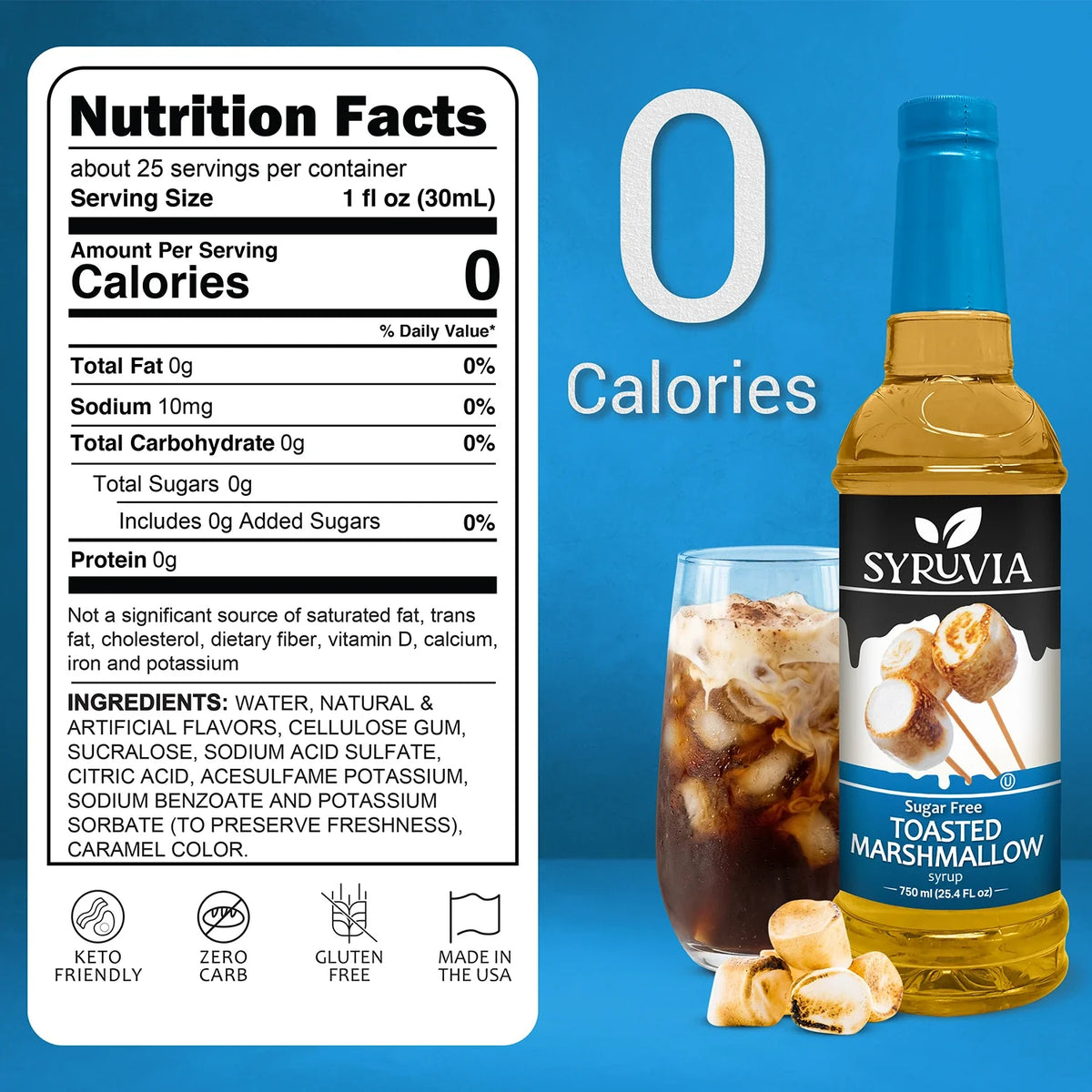 Sugar-Free Toasted Marshmallow Syrup